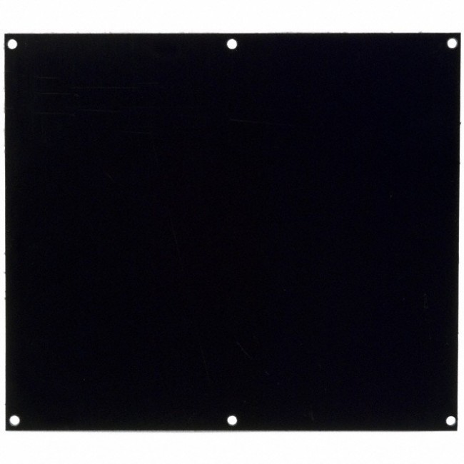 2039, PANEL PHENOLIC 7 3/8X8 3/8" BLK