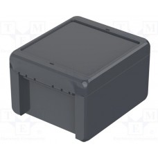 B 141309 ABS 7024, Enclosure: multipurpose; X: 125mm; Y: 151mm; Z: 90mm; BOCUBE; ABS