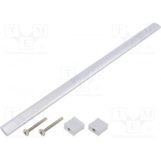 UA-B0-311288, Handle; aluminium; natural; H: 30.5mm; L: 307mm; W: 15.5mm