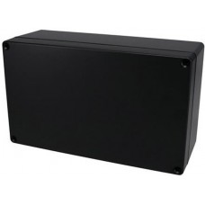 AN-1322-AB, Electrical Enclosures Aluminum Enclosure Black (7.9 X 4.7 X 3 In)