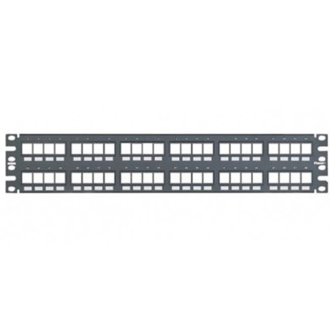 NKPP48FMY, KEYSTONE 48-PORT MODULAR FLUSH M