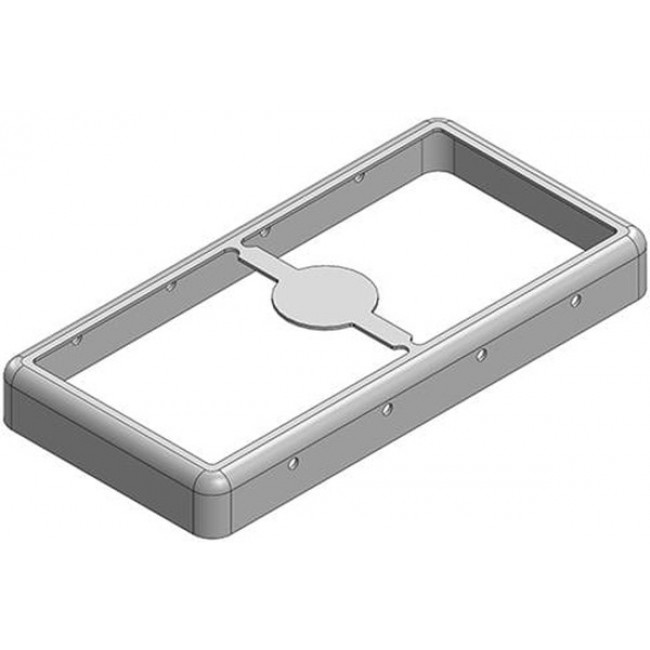 MS473-10F, EMI Gaskets, Sheets, Absorbers & Shielding 47.3 x 23.3 x 5.3mm Two-piece Drawn-Seamless RF Shield/EMI Shield FRAME (CRS)