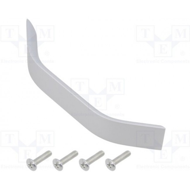 UA-00-313192, Handle; aluminium; natural; H: 28mm; L: 214mm; W: 18mm