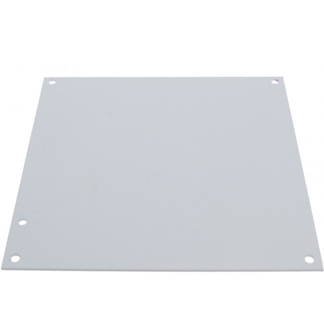 A10N10P, Metal, Steel Panel 8.250" L x 8.250" W (209.55mm x 209.55mm) White