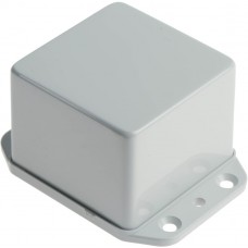 BIM2008/IP-GY, Series 2000 Series Grey ABS Enclosure, IP65, Flanged, Grey Lid, 75 x 55 x 42mm