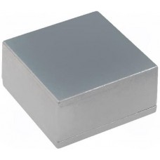 Aluminum die cast enclosure, (L x W x H) 50 x 50 x 25 mm, natural, IP54, 1590LLB