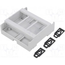 ZD3005J ABS V0, Enclosure: for DIN rail mounting; Y: 89.75mm; X: 89.2mm; Z: 32mm