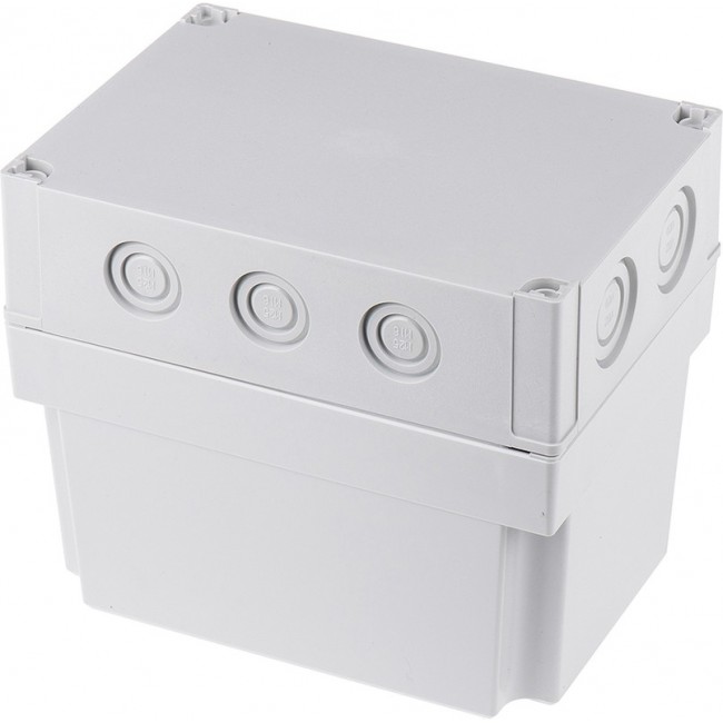 PCM 150/150 G ENCLOSURE, Grey Polycarbonate Enclosure, IP66, IP67, Grey Lid, 180 x 130 x 150mm