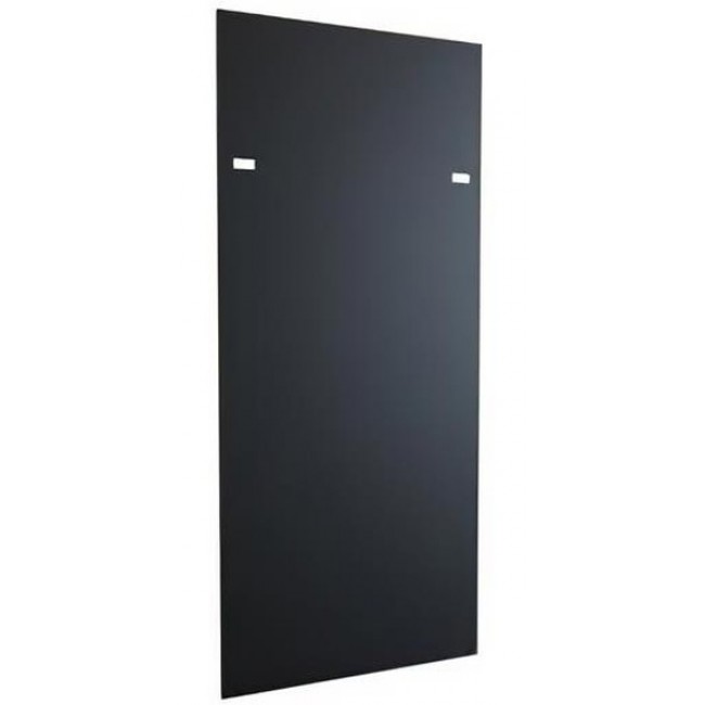 H1SP42U42BK, Metal, Steel Panel, Side 32.380" L x 73.440" W x 0.720" H (822.45mm x 1865.38mm x 18.29mm) Black