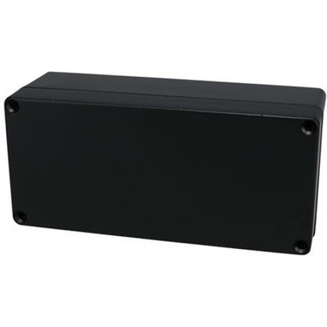 AN-1321-AB, Electrical Enclosures Aluminum Enclosure Black (6.9 X 3.2 X 2.4 In)