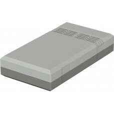 32153012 EG 1530 L, Elegant Series Grey Polystyrene Enclosure, IP30, 150 x 82 x 30mm