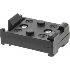 20035000 TSH 35-2, ABS DIN Rail Holder for Use with Bocard Enclosure, 30 x 5 x 43.5mm