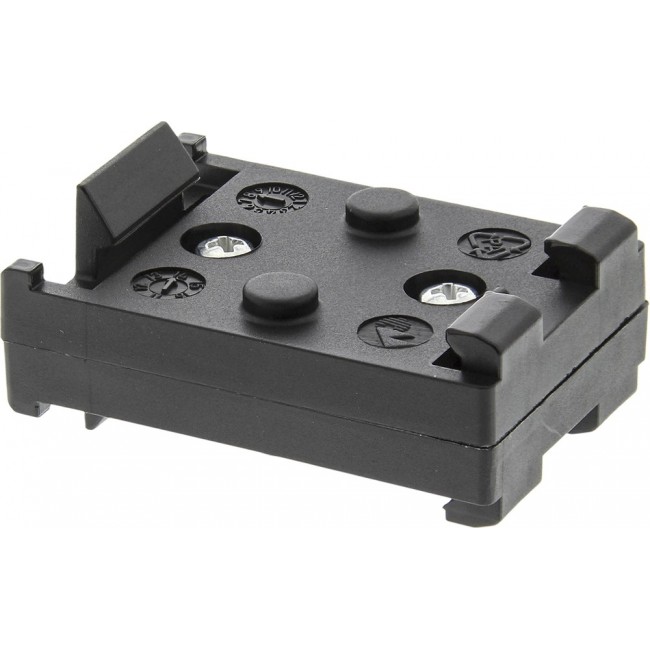 20035000 TSH 35-2, ABS DIN Rail Holder for Use with Bocard Enclosure, 30 x 5 x 43.5mm