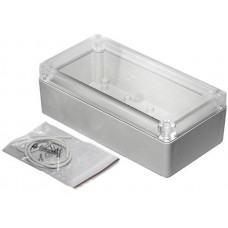 RP1175C, Enclosures, Boxes, & Cases Watertight ABS 6.5x3.35x2.17" Clear