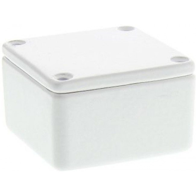 RTM5001/11-WH, Diecast Aluminium Enclosure 5000 50x50x31mm Aluminium White IP54