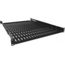 ADSV1825BK, Metal, Steel Shelf 19.000" W x 1.720" H (482.60mm x 43.69mm) Black