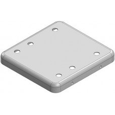 MS213-10CP, 21.7 x 20.3 x 2.5mm Two-piece Drawn-Seamless RF Shield/EMI Shield COVER Perforated (CRS)