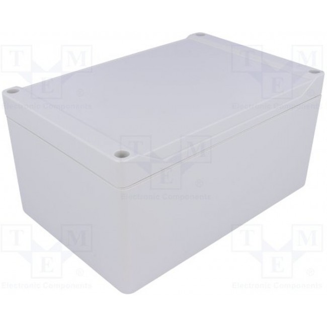 1555TGY, Enclosures, Boxes, & Cases Watertight/ABS 7.1x4.7x3.5"StyleLid