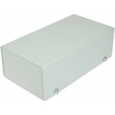 CUABOX012, Grey Aluminium Enclosure, Grey Lid, 175 x 125 x 45mm