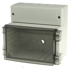 PC 17/16-3 ENCLOSURE, CARDMASTER Grey, Polycarbonate Enclosure, 188 x 160 x 134mm