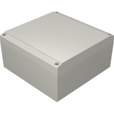 041616080, Aluform Series Grey Die Cast Aluminium Enclosure, IP66, IK09, Grey Lid, 160 x 160 x 81mm