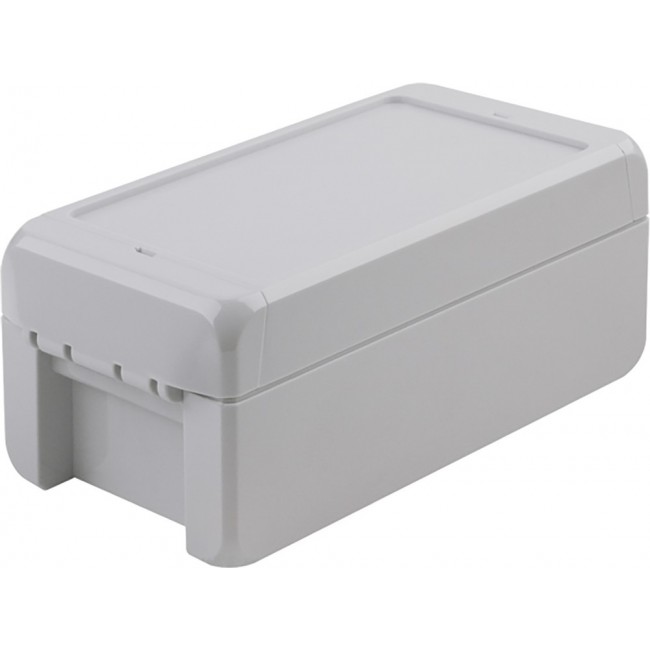 96033125 B 140806 ABS-7035, Bocube Series Light Grey ABS Enclosure, IP66, IP68, Light Grey Lid, 151 x 80 x 60mm