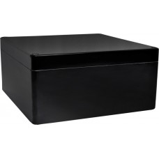 Black Fibreglass Reinforced Polyester Enclosure, IP66, IP67, IP68, 255 x 250 x 160mm