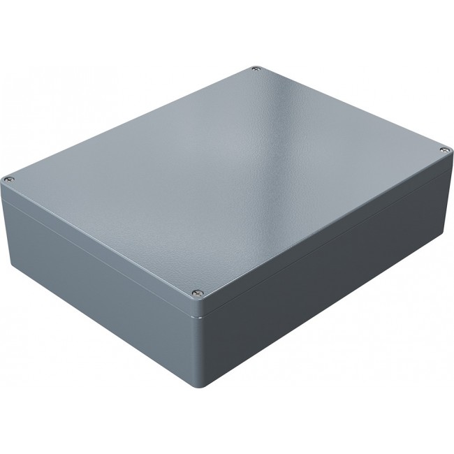 01314011, Aluminium Standard Series Grey Die Cast Aluminium Enclosure, IP66, IK09, Grey Lid, 400 x 310 x 110mm