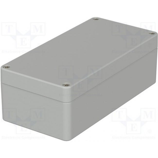 M 220, Universal Enclosure Euromas 80x160x55mm Light Grey Polycarbonate IP66