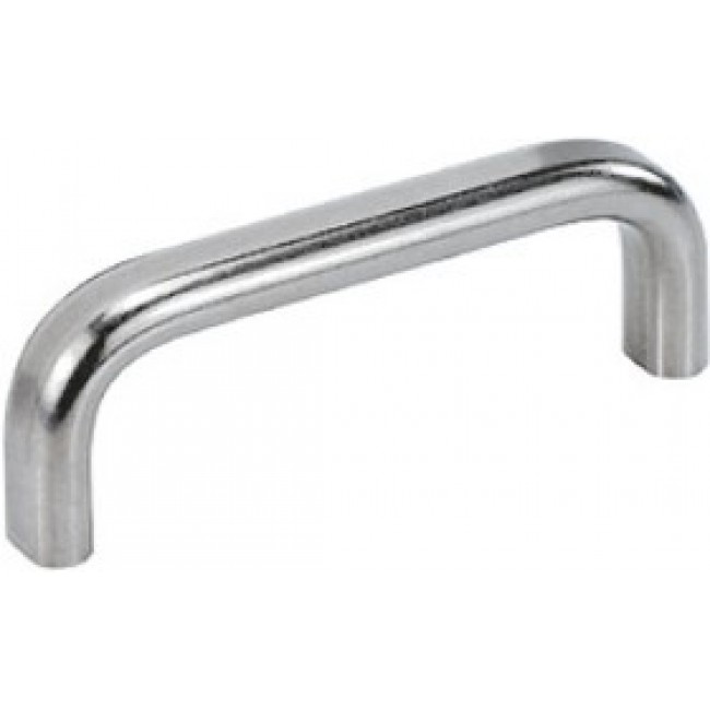 Handle, straight, stainless steel, (L x W x H) 110 x 15 x 39 mm, silver, 3477.1002