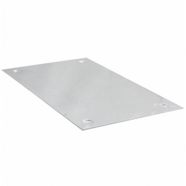 BPA-1522, Metal, Aluminum Plate 14.812" L x 8.812" W x 0.156" H (376.22mm x 233.82mm x 3.96mm) Natural