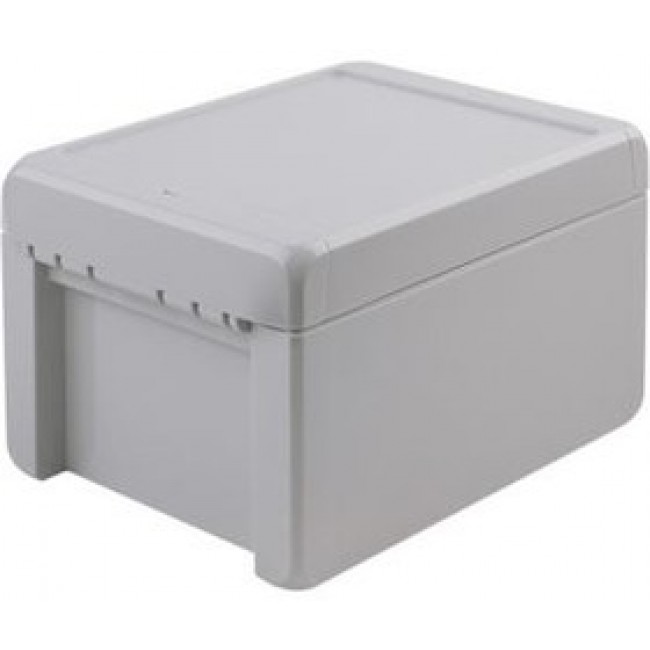 B 141309 ABS 7035, Plastic Enclosure Bocube 125x151x90mm Light Grey ABS IP66 / IP68