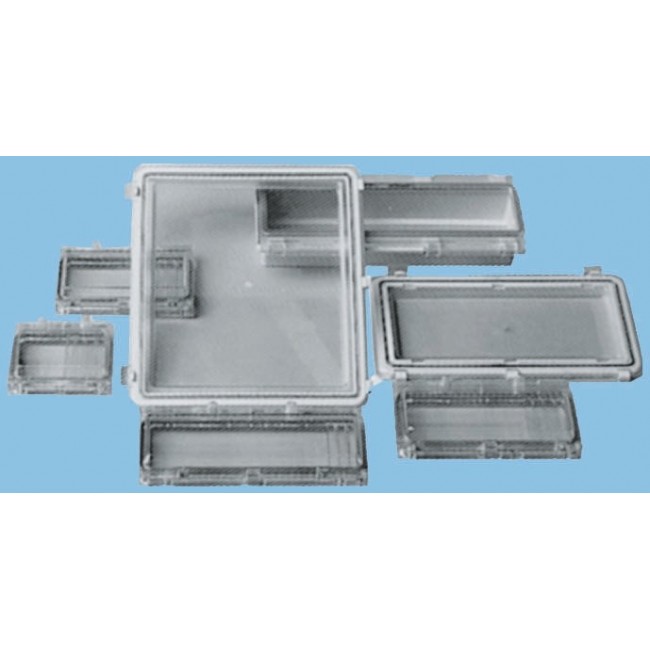 L 13 WINDOW, Transparent Polycarbonate IP65 Inspection Window for use with 13 Module Enclosure