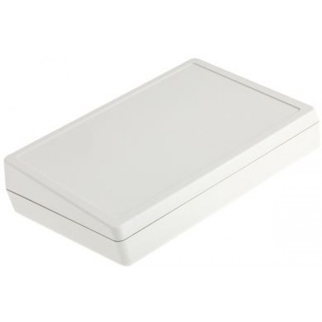 ABS enclosure, (L x W x H) 190 x 138 x 47 mm, gray white, A0519007