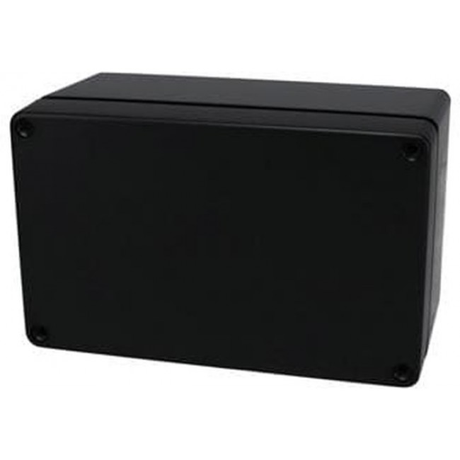 AN-1317-AB, Electrical Enclosures Aluminum Enclosure Black (6.3 X 3.9 X 3.2 In)