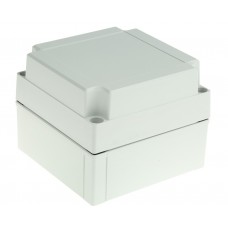 ABS 125/100 HG ENCLOSURE, Grey ABS Enclosure, IP66, IP67, 130 x 130 x 100mm