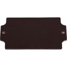 Bakelite Mounting Plate, 2mm H, 63mm W, 68mm L for Use with GRP Enclosure