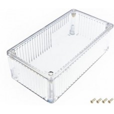 1591DTCL, Enclosures, Boxes, & Cases Polycarbonate 5.9x3.2x1.8" Clear