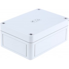 11040901, TK PS Series Grey Polystyrene Enclosure, IP66, Grey Lid, 130 x 94 x 57mm