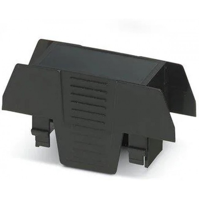 2201456, Enclosures for Industrial Automation EH22,5FCDS/ABSBK9005 CVR,FLAT,OPEN,BLACK