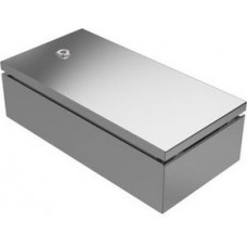 2134053, Wall Box 200x120x400mm Steel Silver IP66