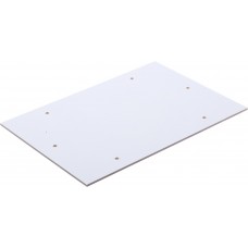 19508801, Plastic Mounting Plate, 3mm H, 150mm W, 220mm L for Use with TK Enclosure