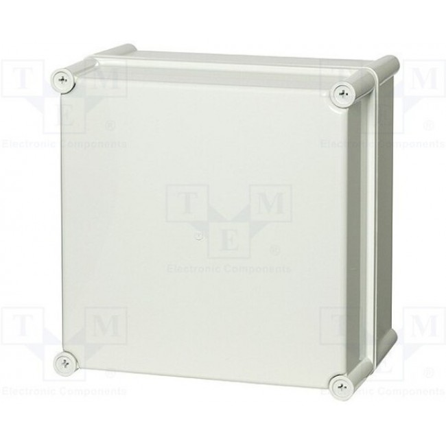 PC 2828 13 G ENCLOSURE, Plastic Enclosure Solid 278x278x130mm Light Grey Polycarbonate IP66