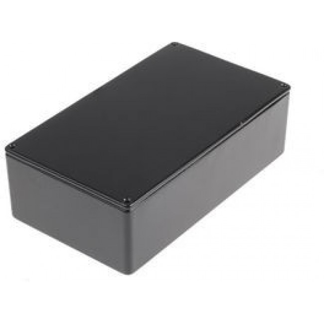 1585312, Enclosure 5000 152x82x50mm Die-Cast Aluminium Black IP54