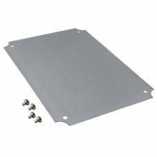 NBX-10988, Electrical Enclosure Accessories Steel Internal Panel 8.59 x 12.5"