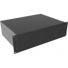 RM3U1913SBK, Enclosures, Boxes, & Cases Chassis - Solid 5.25 (3U) 16.6x13"