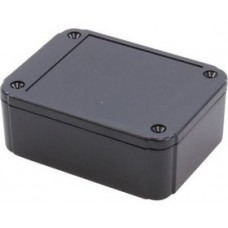 RL6105BK, Enclosures, Boxes, & Cases SHALLOW LID NO FLG 3.15 x2.36 x1.18 BLK