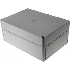 12098801, TK Series Grey Polycarbonate Enclosure, IP66, Grey Lid, 254 x 180 x 111mm