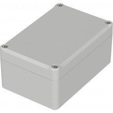 63215000 ET 215, Euromas II Series Light Grey ABS Enclosure, IP65, Light Grey Lid, 120 x 80 x 57mm