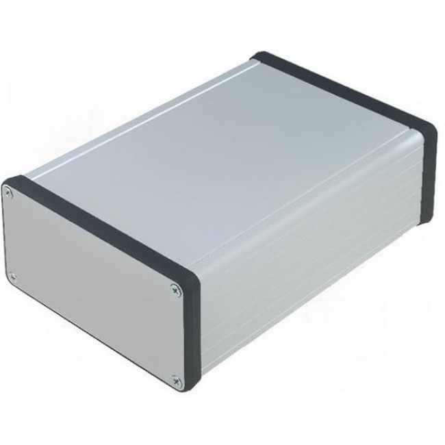 Aluminum enclosure, (L x W x H) 160 x 103 x 53 mm, natural, IP54, 1455N1601